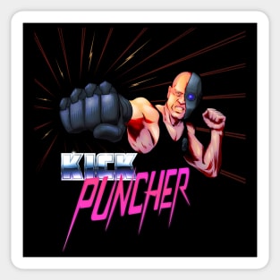 Kick Puncher (in black) Sticker